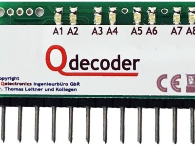 qd080 LED-testbjælke til ZA-1 dekoder