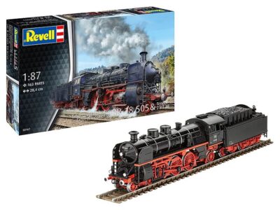 02167 Express Lokomotiv BR 18 505 med Tender 2’3′ T38
