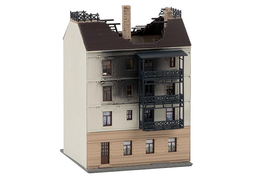 232326 Brændende hus - Billede 2