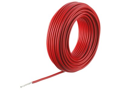 071060r 10 m Rød kabel 0,75 mm²