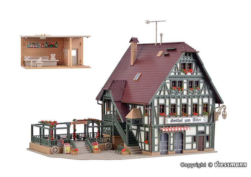 47711 Kro med slagterbutik med indretning - Billede 3