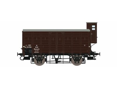 DK-872417 DSB QGR 35 158, Bremsehus, T-mærket, pladehjul, ca 1944-54