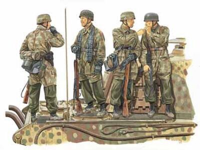 6143 German Soldiers WWII – 3rd Fallschirmjäger