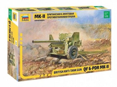 3518 British Anti-tank gun 6lb Mk.II
