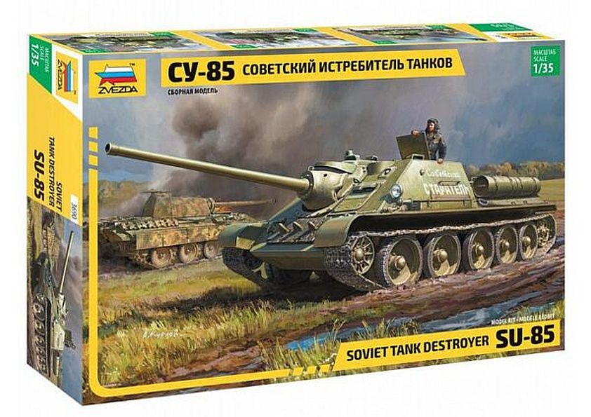 3690 Soviet Tank Destroyer SU-85