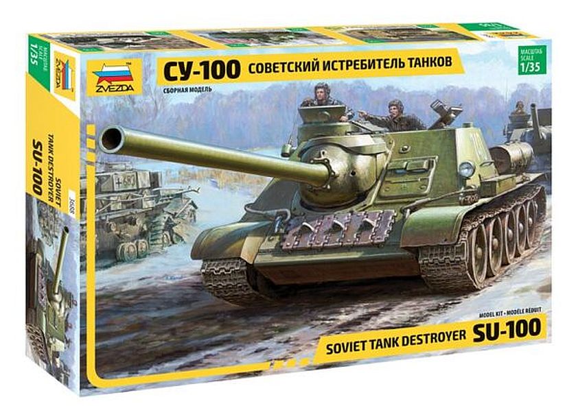 3688 Soviet Tank Destroyer SU-100