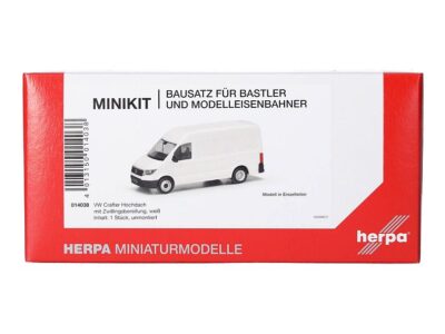 14038 Volkswagen (VW) Crafter Kasten Hochdach mit Zwillingsantrieb, Hvid