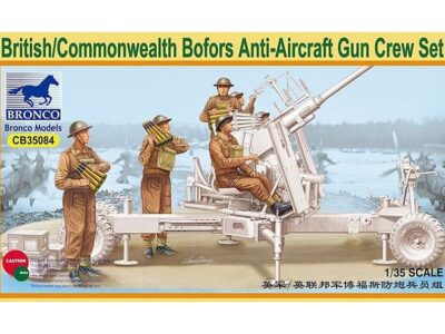 35084 British/Commonwealth Bofors 40mm Anti-Aircraft Gun Crew Set