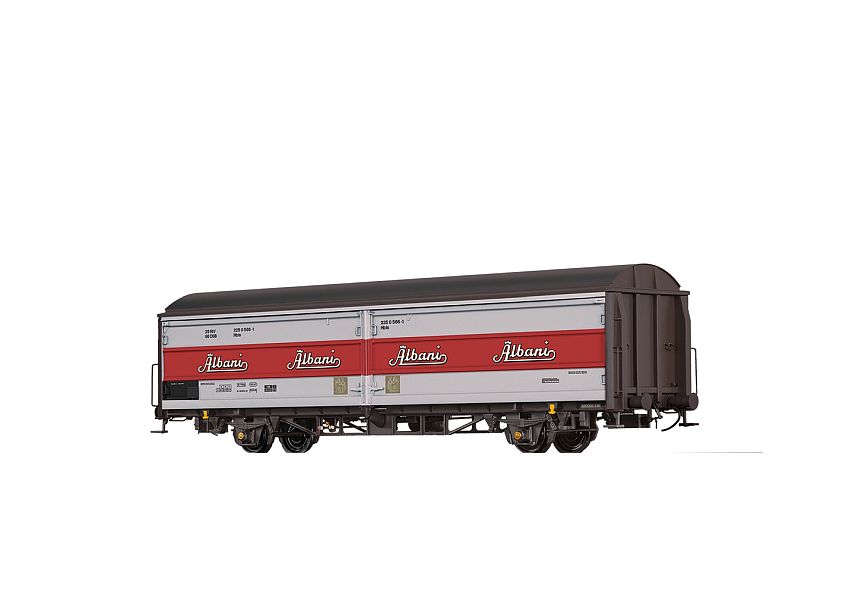 51361AC Skydevægsvogn “Albani” DSB