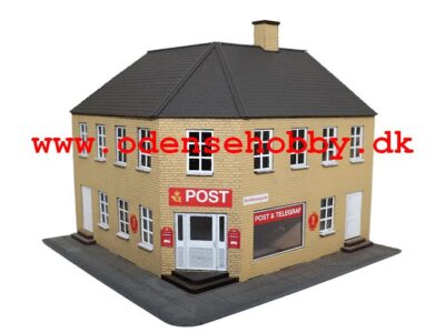 87208 Hjørnebygning “Posthus” Gule mursten