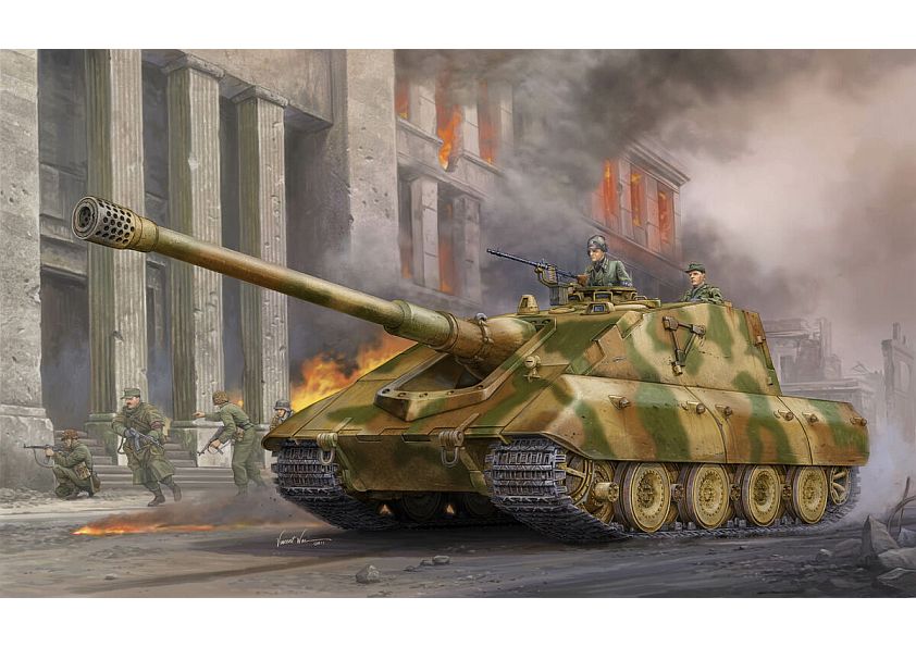 1596 German Jagdpanzer E-100 “Salamander”