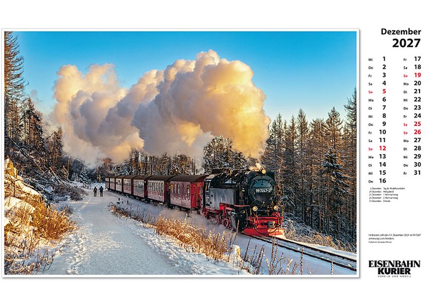 5978 Harzer Schmalspurbahnen 2027 - Billede 2