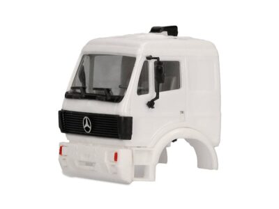086165 Mercedes-Benz SK88 Flachdach, weiß (2 Stück)