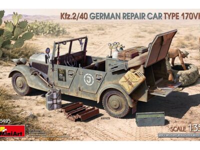 35495 Kfz.2/40 German WWII Repair Car Type 170VK